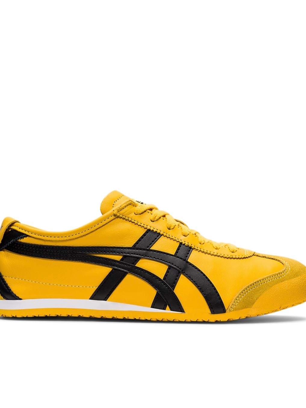 Onitsuka Tiger By Asics Men's Yellow And Black Low-Profile Sneaker